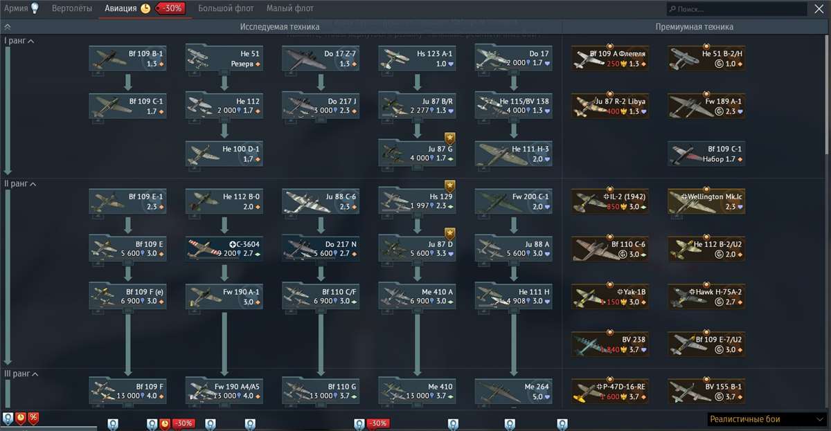 продажа аккаунта к игре War Thunder